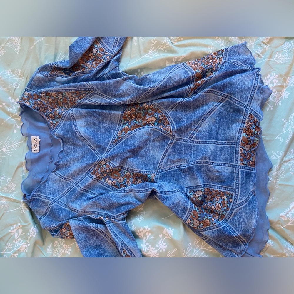 Blue blouse